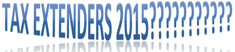 Tax extenders 2015